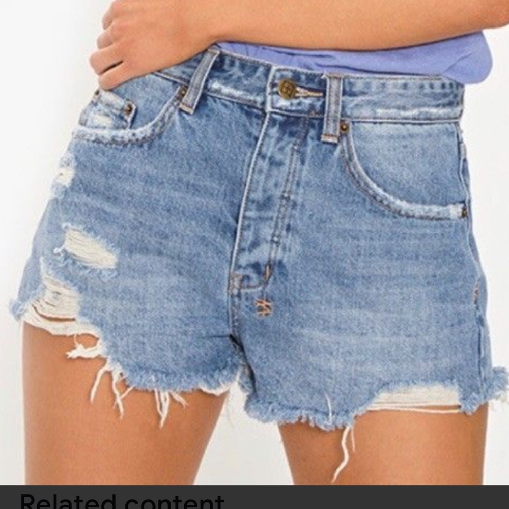 Ksubi Tongue N Cheek Short in Rushed Blue